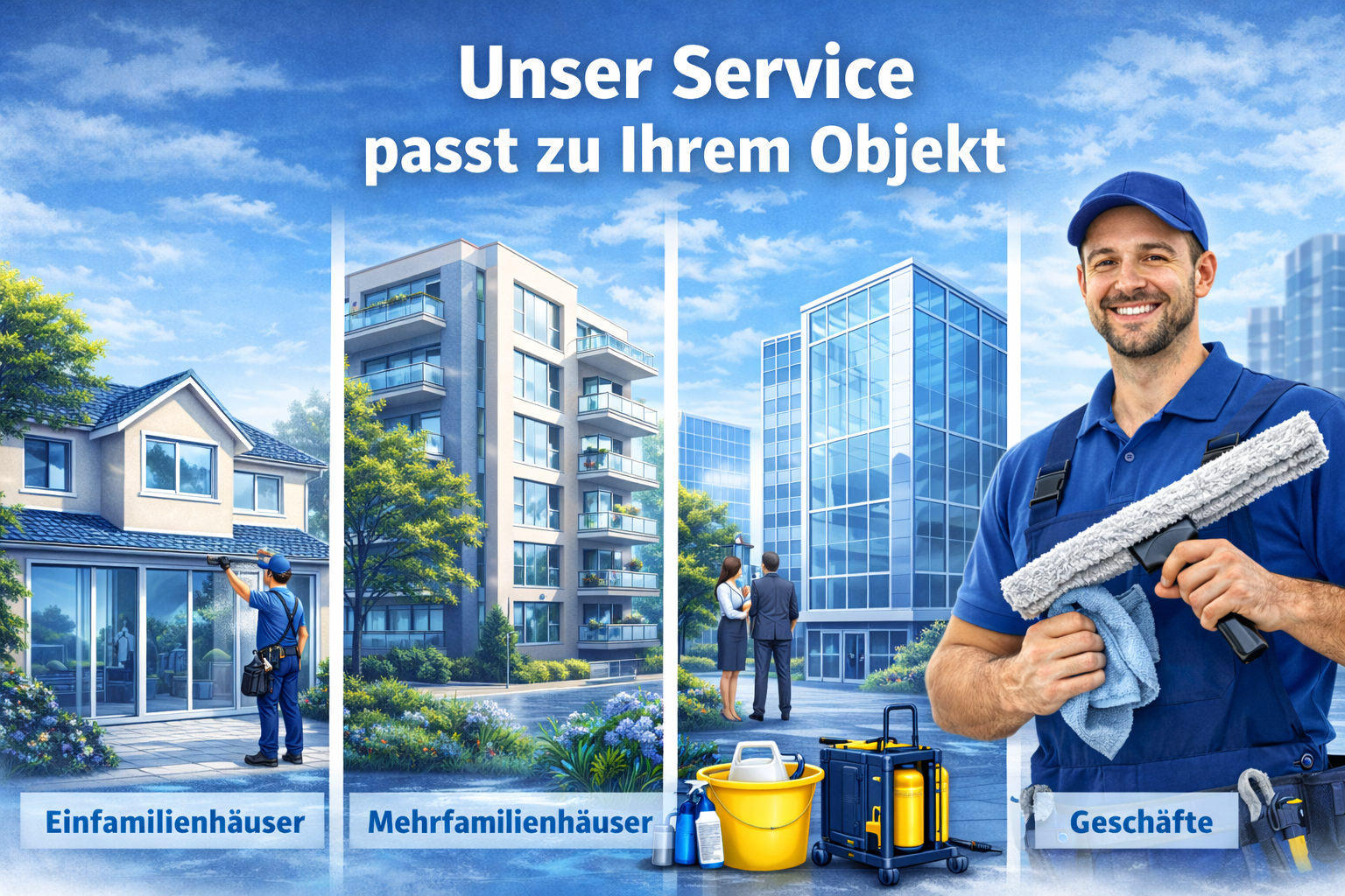 Unser Service passt zu Ihrem Objekt